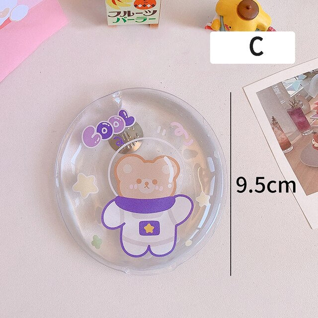 1PC Mini Winter Reusable Gel Hand Warmer Cute Cartoon Instant Self Heating Pack