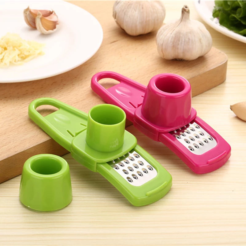 Garlic Crusher Manual Press Ginger Garlic Grinding Grater Cutter Cooking Tool Kitchen Supplies