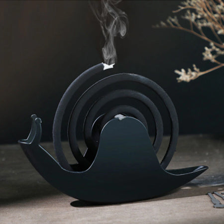 Metal Snail mosquito-repellent incense holder