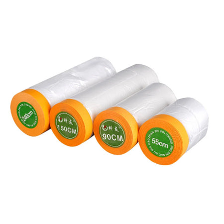 Plastic drip cloth dust protection film