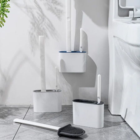TPR Silicone toilet brush set
