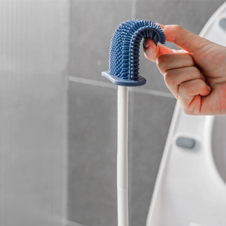 TPR Silicone toilet brush set