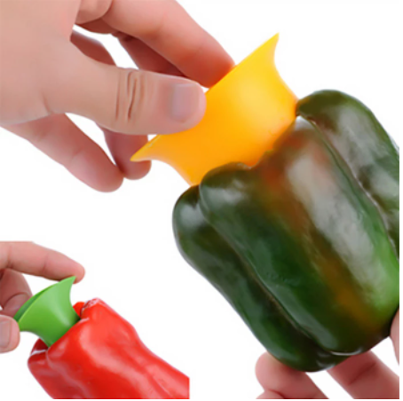 2-Pcs Bell Pepper Corer Seed Removing Tool