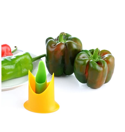 2-Pcs Bell Pepper Corer Seed Removing Tool