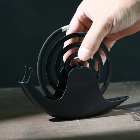 Metal Snail mosquito-repellent incense holder