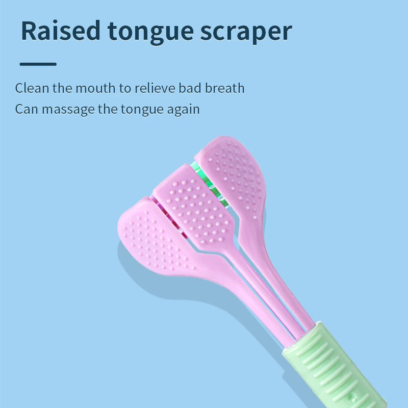 Three-sided soft Bristle toothbrush