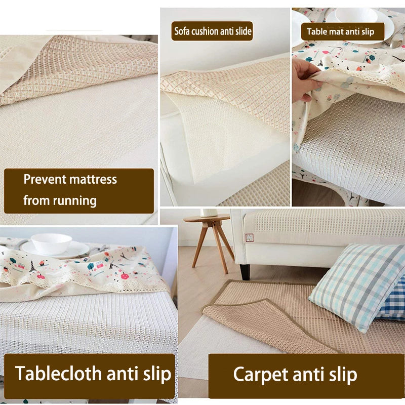 Silicone anti-slip mats, mattresses sofa carpets home carpet anti-slip mats