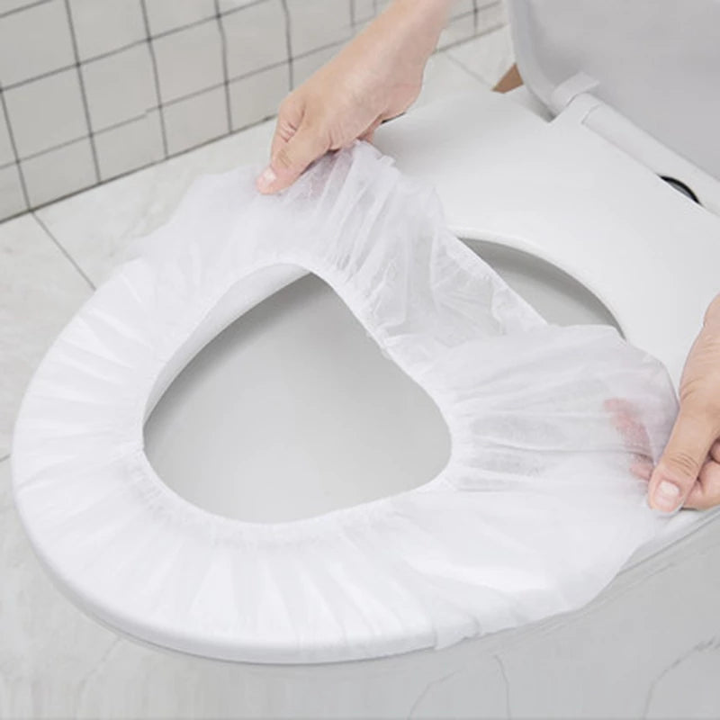 Disposable toilet seat