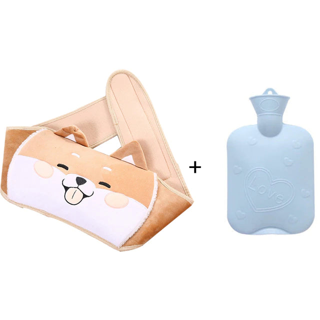 Hot Water Bottle Belt Hand Warmer Cute Animal handbags Hot Water Bag Hot Water Bottles for girls Heater Christma Gift