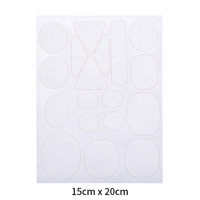 Self adhesive repair washable patch sticker