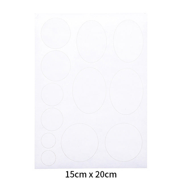 Self adhesive repair washable patch sticker